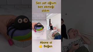 sen yat oğlum ben ekmeği aldım 😂 [upl. by Norac]