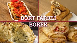 Dört Farklı Börek Tarifi Seç Beğen  Yemekcom [upl. by Cornall689]