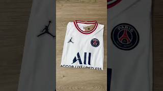 2122 Paris SaintGermain third jersey player version football paris messi neymar mbappe [upl. by Rebmik]