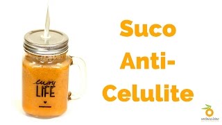 SUCO ANTICELULITE  Suco Poderoso para eliminar a Celulite  Receita Fit [upl. by Naie103]