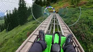 Alpine Coaster Lauser Sauser POV Onride  Alpbachtal [upl. by Harned]