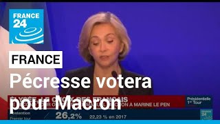 REPLAY  Discours de Valérie Pécresse battue à l’élection présidentielle française [upl. by Bechler]