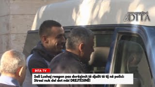 Sali Lushaj reagon pas dorëzimit të djalit të tij në polici Stresi nuk del dot mbi DREJTËSINË [upl. by Andrei]