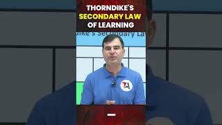 What is THORNDIKES SECONDARY LAW OF LEARNING 🤔🤔 shorts libraryscience rajasthanlibrarian [upl. by Notlef]