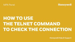 How to Use the Telnet Command to Check the MPA Connection [upl. by Aniger]