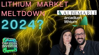 Lithium Market Crash Are Albemarle and Arcadium Lithium Stocks Out of Power [upl. by Adnalahs]