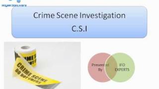 Crime Scene Investigation The Basics [upl. by Airdnat]