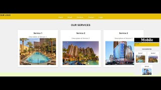 Responsive Navbar HTML CSS Responsive Navbar HTML CSS JavaScript Part 2 of 3 [upl. by Wellington425]