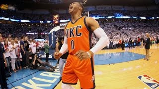 Best Plays of Russell Westbrooks Historic 20162017 Season [upl. by Narut]