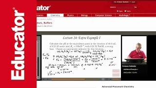 quotTitration pH Equivalence Pointquot  Chemistry with Educatorcom [upl. by Mw]