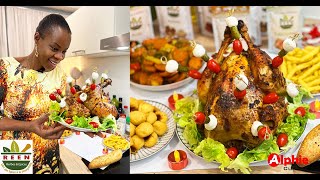 Chapon Farcie Recette de Fêtes  Stuffed Capon  holiday recipe [upl. by Anomar]