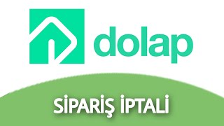 Dolap Uygulamasında Sipariş İptali Nasıl Yapılır [upl. by Harpp]