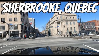 Sherbrooke Quebec Canada  Driving Tour  Conduire au Centreville [upl. by Micro565]