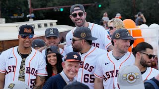 Astros parade live stream Celebration in downtown Houston [upl. by Athelstan]