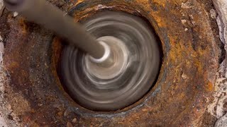 Watch Restoring 100 Years Old Pipe Using Epoxy [upl. by Parrie]