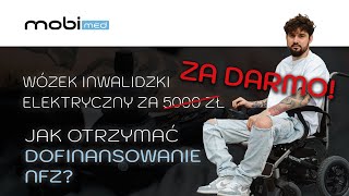 Wózek inwalidzki elektryczny ZA DARMO To bardzo proste Zobacz Jak uzyskać Dofinansowanie NFZ [upl. by Hoenack21]