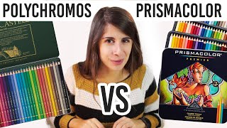 MIGLIORI MATITE per DISEGNARE Prismacolor VS Polychromos 🐸 [upl. by Nnel]