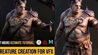 Ultimate Tutorial Character Creation for VFX [upl. by Aiciled]