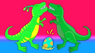 ¡Nuevo Episodio Groovy el Marciano salva el huevo de dinosaurio  Dibujos infantiles [upl. by Ydolem]