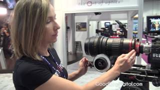 NAB 2015 Angenieux Optimo Style 25250 [upl. by Aliac]