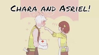 Chara and Asriel Compilation  TSHIRT GIVEAWAY [upl. by Retniw]