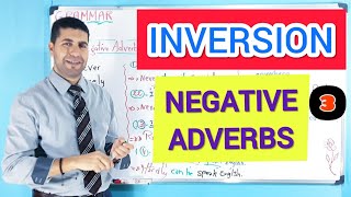 INVERSION  Negative Adverbs [upl. by Aicargatla]