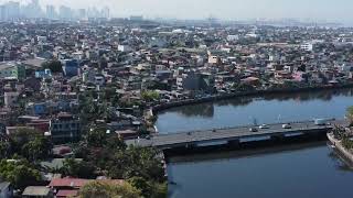 the beautiful scenery of malabon city navotas via drone camera [upl. by Walters]