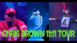 Chris Brown 1111 Tour  FLOOR SEATS [upl. by Yvad766]