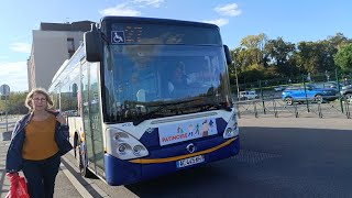 Tisséo  Ligne 27 Irisbus Citelis 12 GNV N°0935 ToulouseLautrec Négreneys  Ramonville [upl. by Benji]