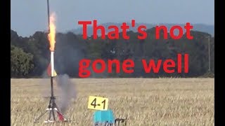 Model Rocket Crashes Close Calls and CATOs [upl. by Lawrenson]