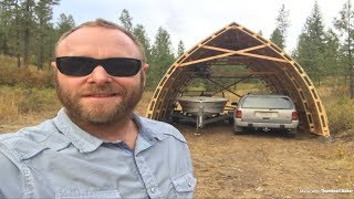 How to build a shed for 500 thats BIG [upl. by Annaya144]