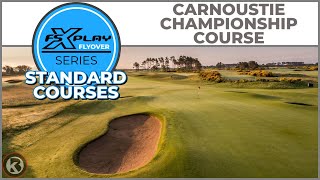 FSX PLAY Course Flyover  Carnoustie Championship Course  Standard Courses [upl. by Tahmosh]