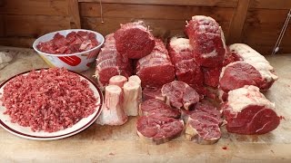 How To Butcher A Cow A Top Of Beef Beef Butchery SRP [upl. by Evette]