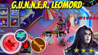 CRITICAL MASTER GUNNER LEOMORD 1 TOUCH DELETE  NEW UPDATE  COMBO MAGIC CHESS MOBILE LEGENDS [upl. by Etnoek]