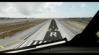 Xplane 12  Frontier A320neo  Landing at Los Angeles [upl. by Lael471]