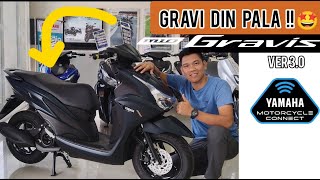 GRAVIS 125 VERSION 3 BY YAMAHA BAGONG BAGO mas pinaganda na upgraded new features MOTO REVIEW [upl. by Dacey186]