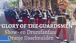 MUZIEKKORPSEN  ORANJE IJSSELMUIDEN  ‘GLORY OF THE GUARDSMEN’  STREETPARADE VLAARDINGEN 2024 [upl. by Eruza]