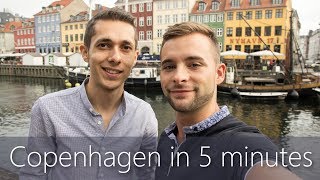 Copenhagen in 5 minutes  Travel Guide  Mustsees for your city tour [upl. by Kostival]