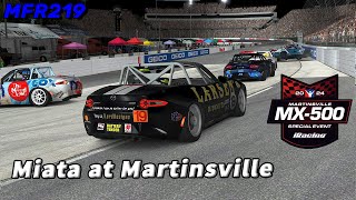 iRacing MX500  Martinsville  iRacing Special Oval Event [upl. by Annaoy]