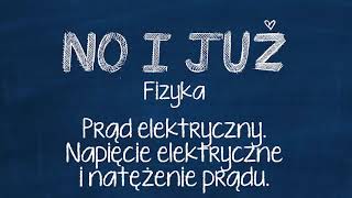 Prąd elektryczny Napięcie elektryczne i natężenie prądu Omówienie wzorów Fizyka [upl. by Aihtak140]