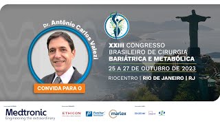 Dr Antônio Carlos Valezi comenta sobre os principais destaques do XXIII Congresso SBCBM [upl. by Arodaeht]