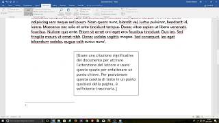 Word 2016 – Creare sommari e aggiungere note a piè di pagina [upl. by Lyndes]