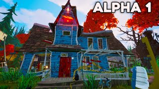 HELLO NEIGHBOR 2 ALPHA 1 WALKTHROUGH [upl. by Ahsakat]