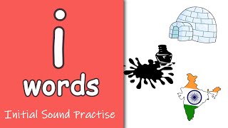 i Words  Phonics  Initial Sounds [upl. by Toulon627]