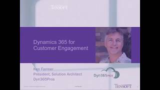 Introduction to Dynamics 365 for Customer Engagement [upl. by Alrac]