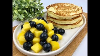 Healthy ricotta pancakes with rice flour  Gluten free and lectin free recipe [upl. by Aiden]