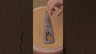 Metal Casting EP 650  molding  making Axe molding  Experiment  metal casting [upl. by Ellehctim]