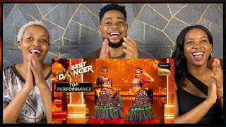 Africans Reacts To Resham Ka Roomal पर SaumyaVartika का एक Amazing Act  Indias Best Dancer 3 [upl. by Petulah]