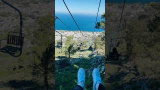 Anacapri Lift Ride on Capri Island  카프리 1인 리프트 [upl. by Aikemehs]