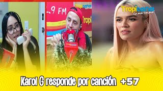 Karol G responde por canción  57 [upl. by Wolsky]